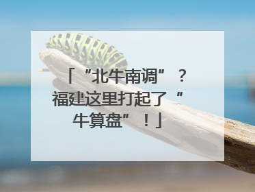 “北牛南调”？福建这里打起了“牛算盘”！
