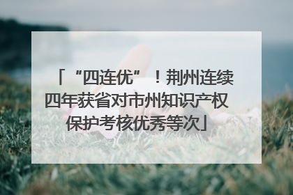 “四连优”！荆州连续四年获省对市州知识产权保护考核优秀等次