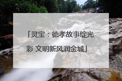 灵宝：德孝故事绽光彩 文明新风润金城