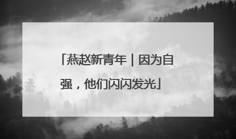 燕赵新青年｜因为自强，他们闪闪发光