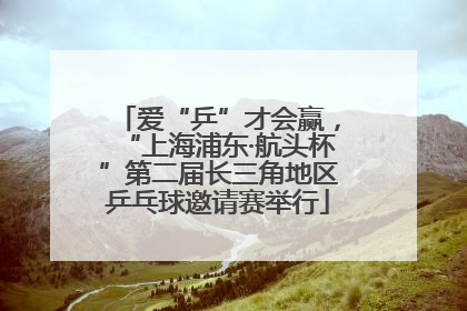 爱“乒”才会赢，“上海浦东·航头杯”第二届长三角地区乒乓球邀请赛举行