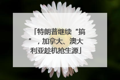 特朗普继续“搞”，加拿大、澳大利亚趁机抢生源