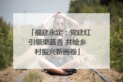 福建永定：党建红引领果蔬香 共绘乡村振兴新画卷