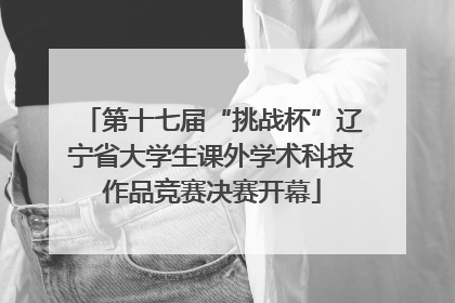 第十七届“挑战杯”辽宁省大学生课外学术科技作品竞赛决赛开幕