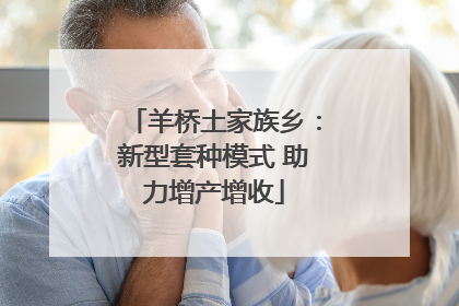 羊桥土家族乡：新型套种模式 助力增产增收