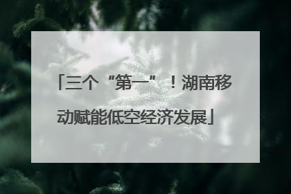三个“第一”！湖南移动赋能低空经济发展