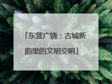 东营广饶：古城新韵里的文明交响