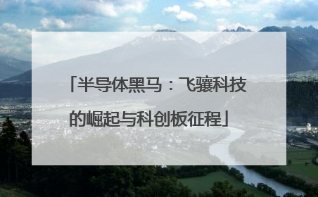 半导体黑马：飞骧科技的崛起与科创板征程