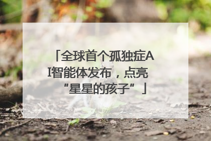 全球首个孤独症AI智能体发布，点亮“星星的孩子”