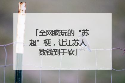 全网疯玩的“苏超”梗，让江苏人数钱到手软