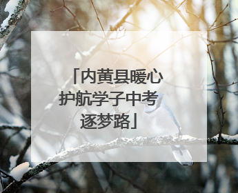 内黄县暖心护航学子中考逐梦路