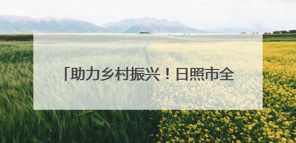 助力乡村振兴！日照市全面推广农业保险新政策
