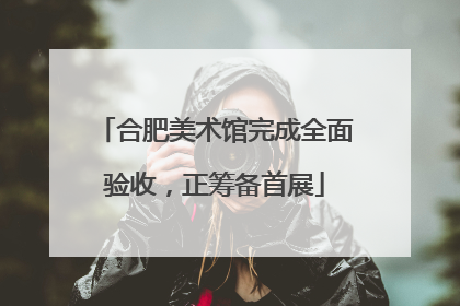 合肥美术馆完成全面验收，正筹备首展