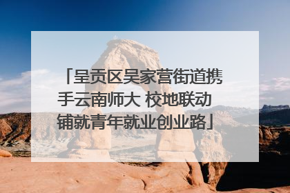 呈贡区吴家营街道携手云南师大 校地联动铺就青年就业创业路
