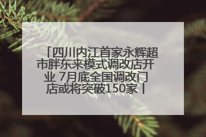 四川内江首家永辉超市胖东来模式调改店开业 7月底全国调改门店或将突破150家丨新经济观察