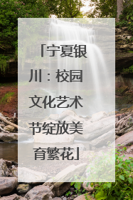 宁夏银川：校园文化艺术节绽放美育繁花