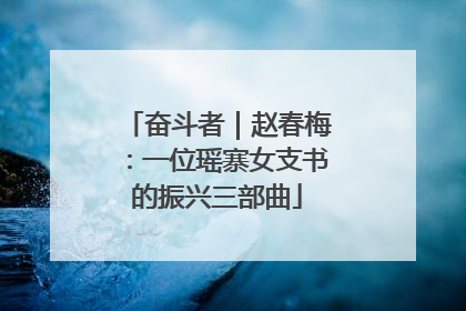 奋斗者｜赵春梅：一位瑶寨女支书的振兴三部曲
