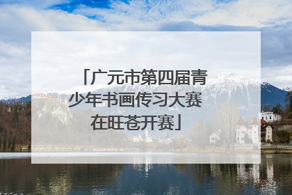 广元市第四届青少年书画传习大赛在旺苍开赛