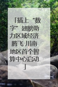 插上“数字”翅膀助力区域经济腾飞 川南地区首个智算中心启动
