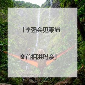 李强会见柬埔寨首相洪玛奈