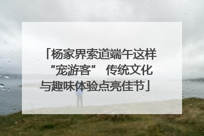 杨家界索道端午这样“宠游客” 传统文化与趣味体验点亮佳节