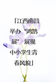 江西南昌举办“鸿鹄展” 展现中小学生青春风貌