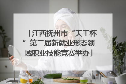 江西抚州市“天工杯”第二届新就业形态领域职业技能竞赛举办