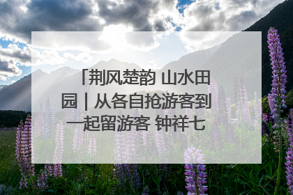 荆风楚韵 山水田园｜从各自抢游客到一起留游客 钟祥七村抱团解了“乡愁”添了“乡酬”
