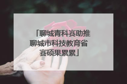 聊城青科赛助推聊城市科技教育省赛硕果累累