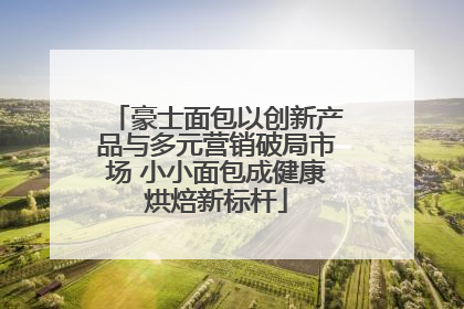 豪士面包以创新产品与多元营销破局市场 小小面包成健康烘焙新标杆