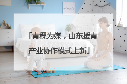青稞为媒，山东援青产业协作模式上新