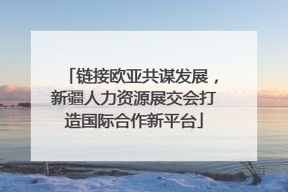链接欧亚共谋发展，新疆人力资源展交会打造国际合作新平台