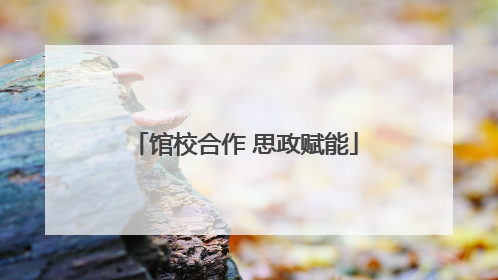 馆校合作 思政赋能