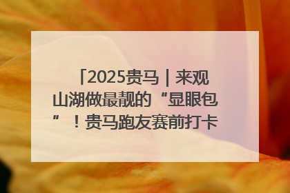 2025贵马｜来观山湖做最靓的“显眼包”！贵马跑友赛前打卡点燃奔跑热情