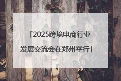 2025跨境电商行业发展交流会在郑州举行