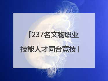 237名文物职业技能人才同台竞技