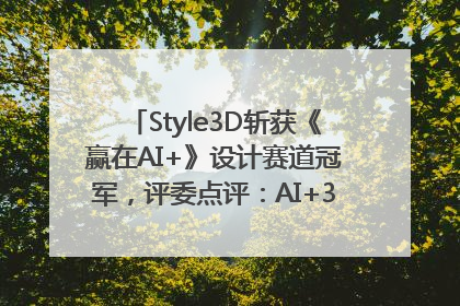 Style3D斩获《赢在AI+》设计赛道冠军，评委点评：AI+3D技术世界第一